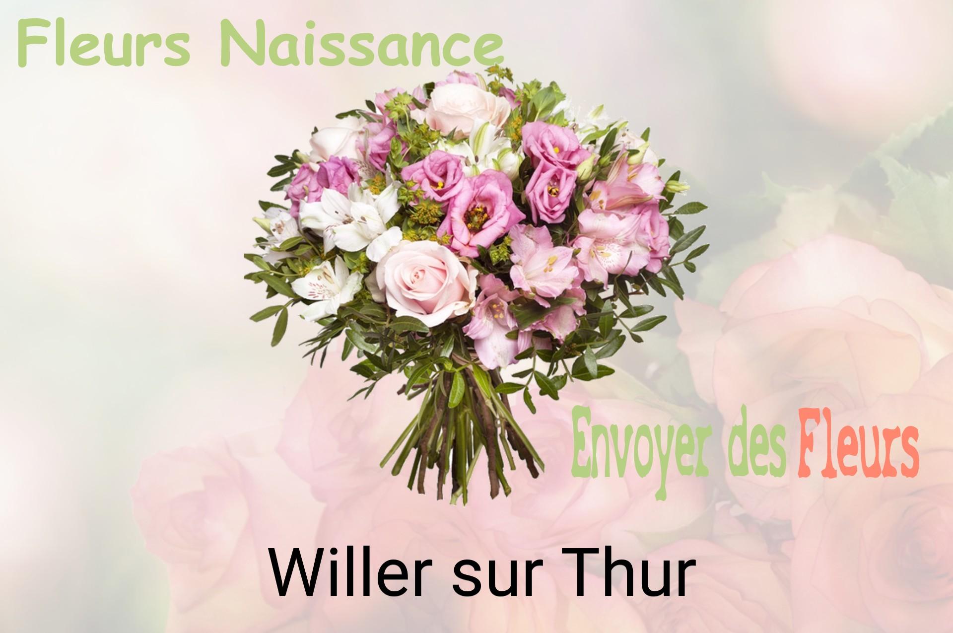 Bouquet de fleurs de naissance livré à Willer-sur-Thur