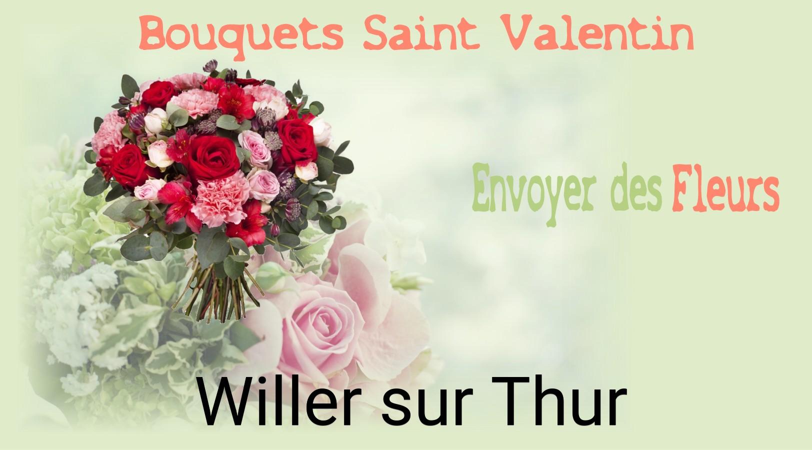 Roses de Saint-Valentin livrées à Willer-sur-Thur
